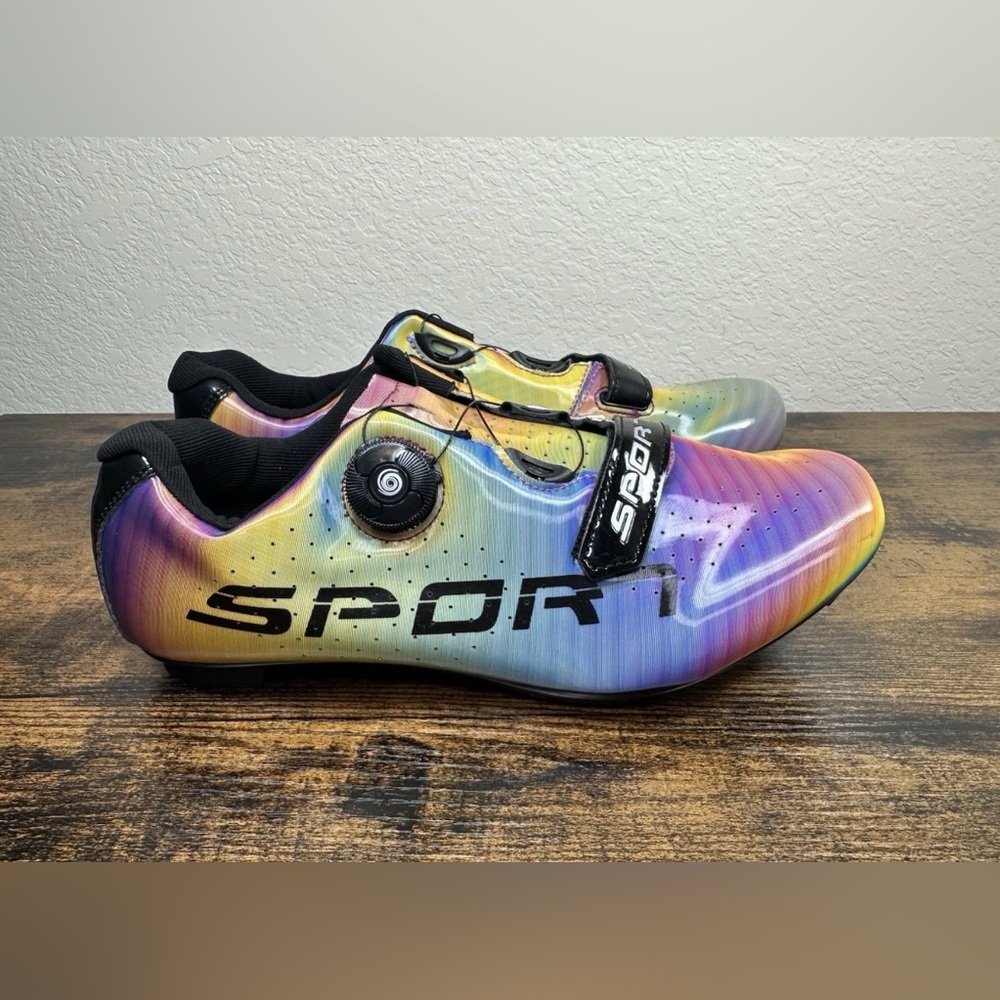 Sport Holographic Rainbow Cycling Shoes Unisex